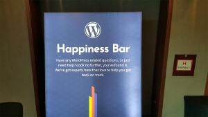Το Happiness Bar στο WordCamp Europe 2018